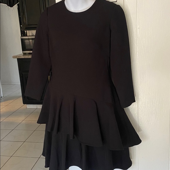 Eliza J Black Textured Dress - Picture 1 of 5